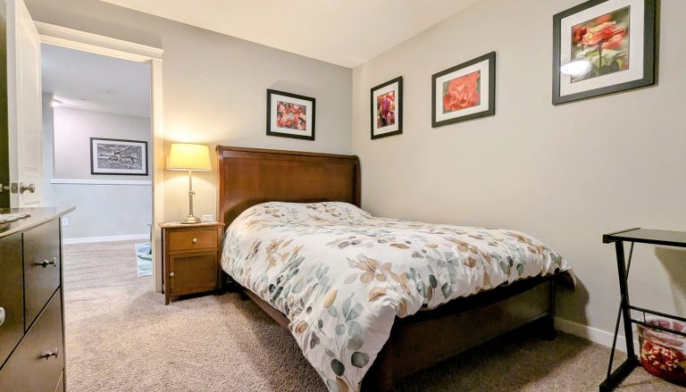 A bed fit for a queen.